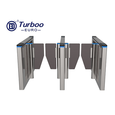 Turboo Euro Security Speed ​​Gate الباب الدوار الراقي المؤازر بدون فرش بمحركات