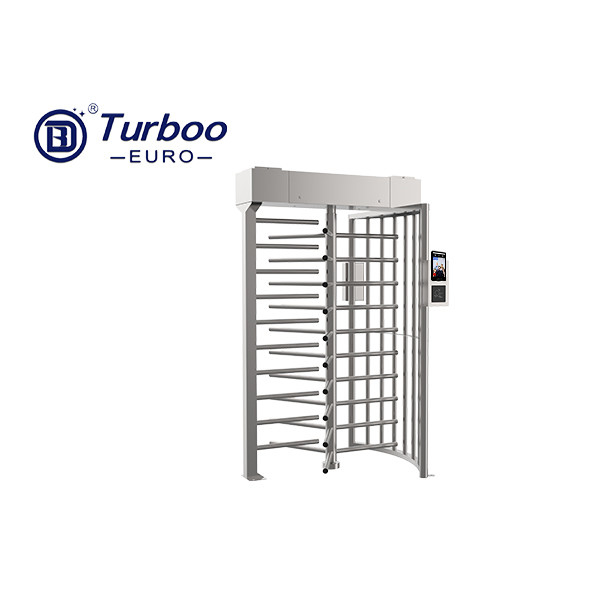 100-240 فولت كامل الارتفاع بوابة الباب الدوار SUS304 مادة RS485 التحكم التلقائي في الوصول Turboo